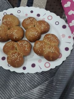 عکسی از دستور نان صبحانه بدون تخم مرغ و شیر