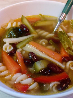 Minestrone leves recept fotója