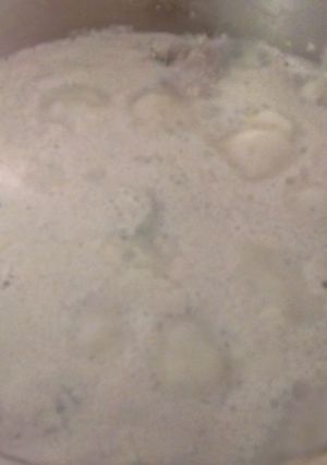 Una foto de Albóndigas en crema