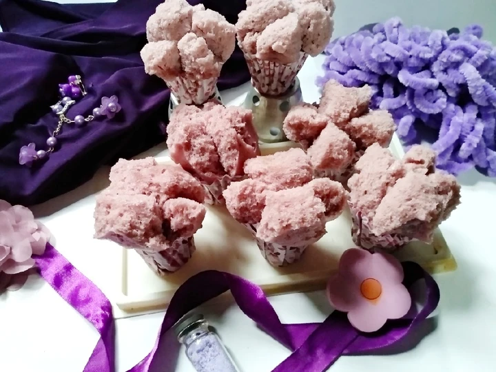 Langkah Gampang Menyiapkan Resep Bolu kukus ubi ungu yang Bisa Manjain Lidah Anti Ribet, Menggugah Selera