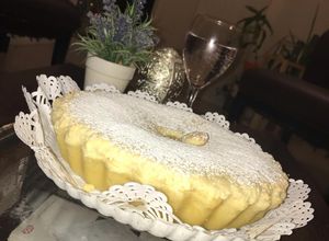 Una foto de Pastel de Peras Bourdaloue