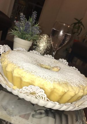 Una foto de Pastel de Peras Bourdaloue