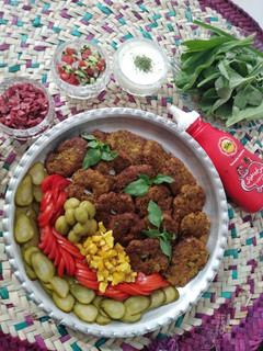 عکسی از دستور کتلت ساده (بدون گوشت)