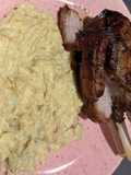 Mashed potatoes & lamb rack 🥔