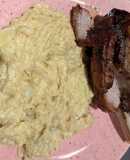 Mashed potatoes & lamb rack 🥔
