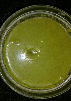 A picture of Boot ki chutney.