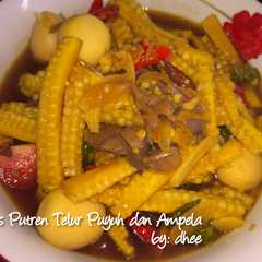รูปของ Tumis Putren Telur Puyuh dan Ampela