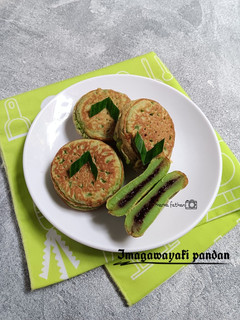 Foto resep Imagawayaki pandan