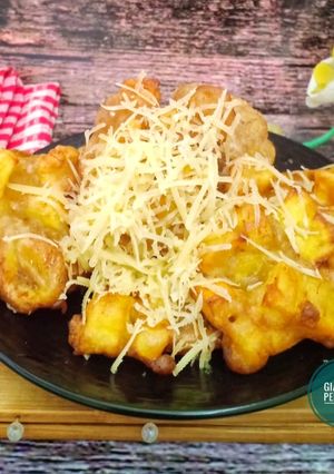 Foto resep Pisang Goreng Nangka tabur keju