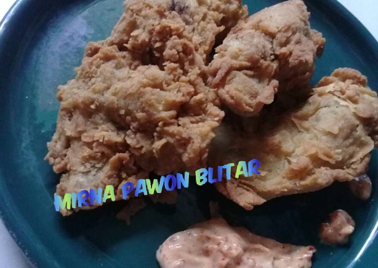 Langkah Mudah untuk Menyiapkan Ayam crispy mayones pedas Anti Gagal