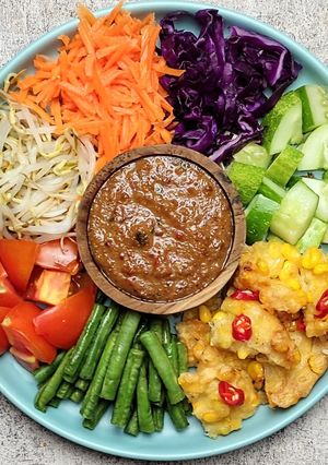 Foto resep Sambal Pecel Sangrai Enak & Simpel