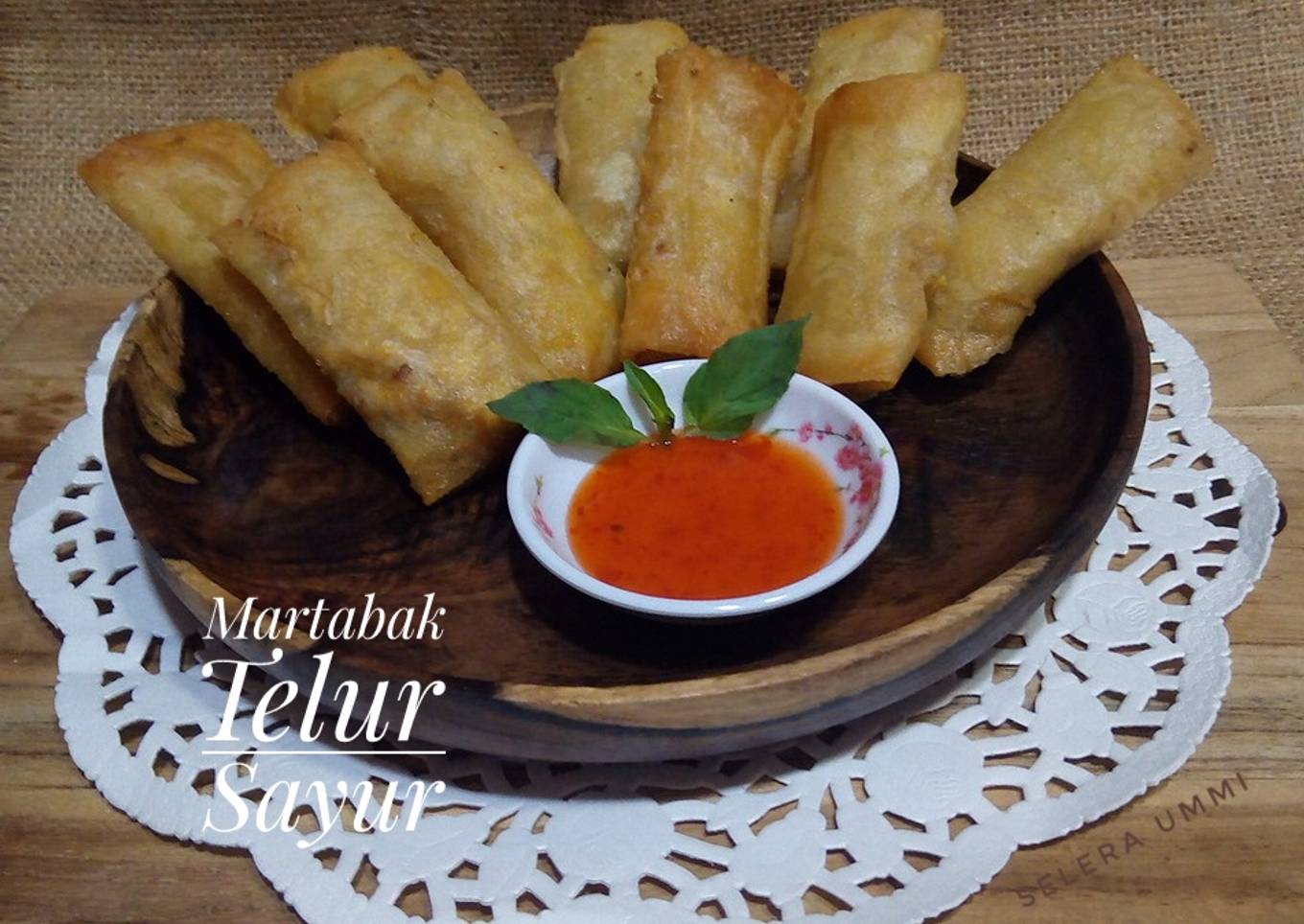 Martabak Telur Sayur