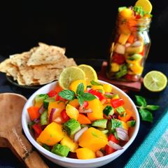 Mango Salsa A picture of Mango Salsa.