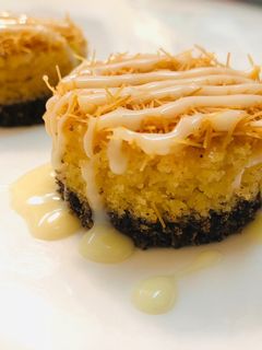 صورة لوصفة بسبوسة الاوريو بالشعيريه