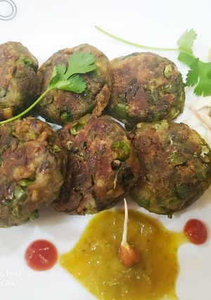 हरा भरा कबाब (Hara Bhara kebab recipe in Hindi) रेसिपी मुख्य फोटो