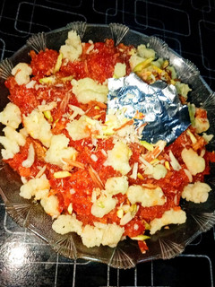 A picture of Gajar ka Halwa 😋😋.
