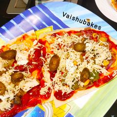 Veggie Delight Pizza A picture of Veggie Delight Pizza.