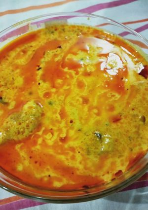 A picture of Punjabi kadhi.