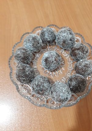 عکسی از دستور حلوا خرمایی