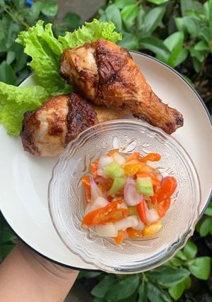 Foto resep Ayam goreng sambal dabu-dabu