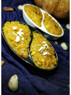 A picture of Pumpkin halwa.