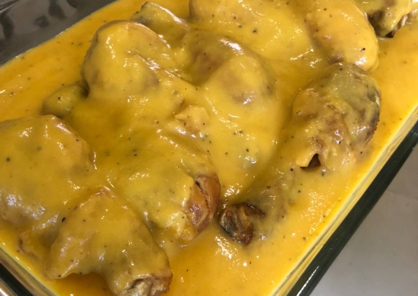 Pollo en salsa de Durazno a la Sonorense