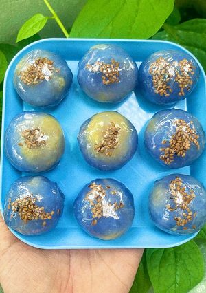 Hình của món Bánh xu xê đậu xanh.