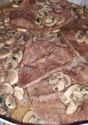 Foto di Scaloppina con i funghi
