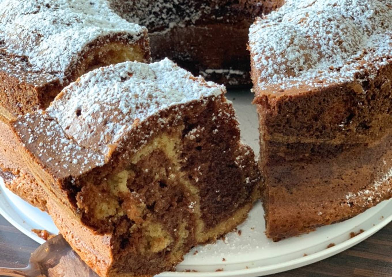 Marble cake / Bundt cake: