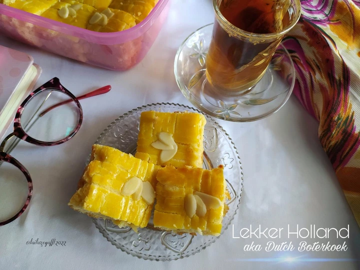 Langkah Gampang Membikin Resep Lekker Holland - Dutch Boterkoek (1 Telur) yang Enak Banget Anti Ribet, Lezat Sekali