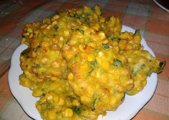 Anti Ribet, Memasak Bakwan Jagung Kress Enak