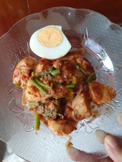Foto resep Gado-gado Lontong simple