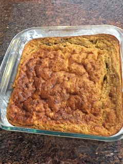 Una foto de Torta súper esponjosa de avena y manzana