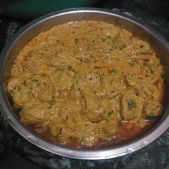 A picture of Soya Chaap.
