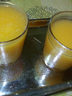 صورة لوصفة 🥕 عصير الجزر والبرتقال 🍊