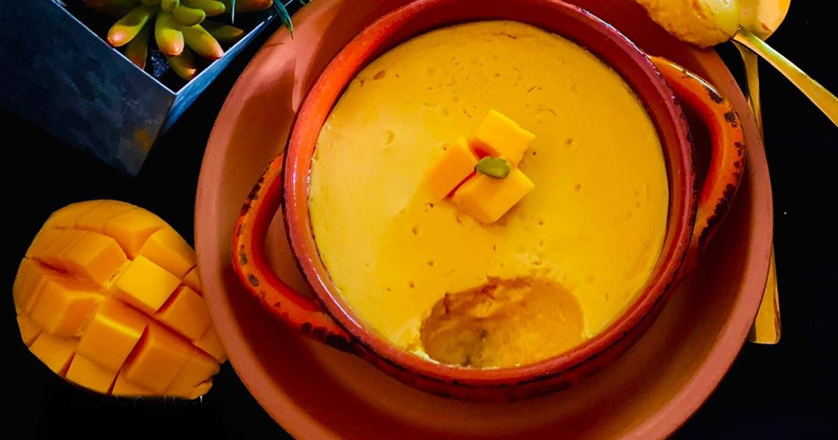 Mango yoghurt Recipe by Arpita Mukherjee - Cookpad