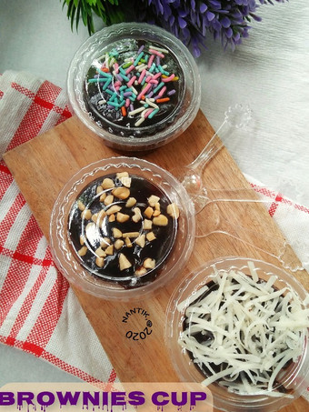 Anti Ribet, Buat BROWNIES CUP LUMER (Brownis kw) Kekinian