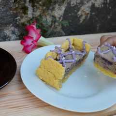 รูปของ Pie purple cake