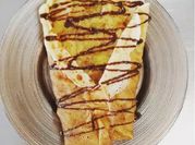 Une photo de aubergine jambon