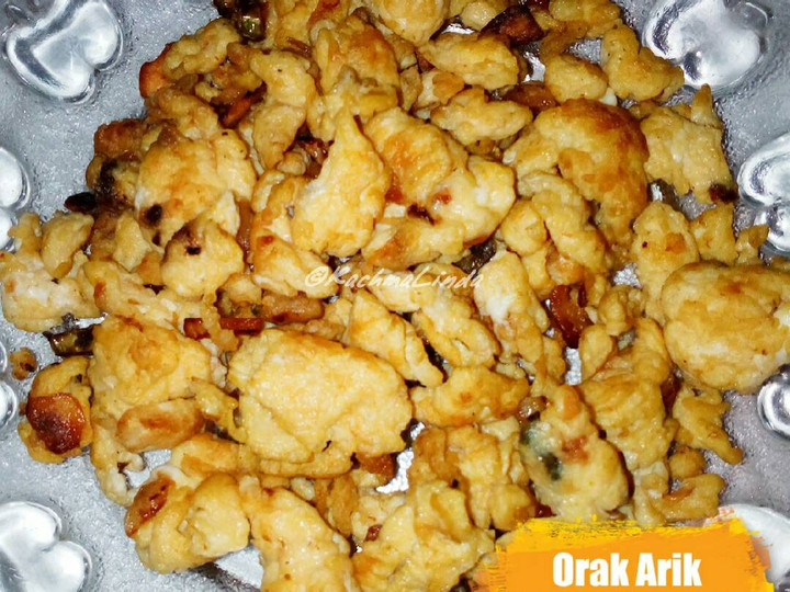 Ini dia! Resep memasak Orak Arik Telur Simpel (ala anak kos)  gurih