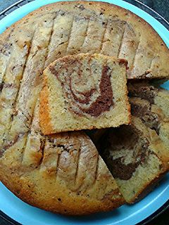 Foto resep Cake Marmer Pisang
