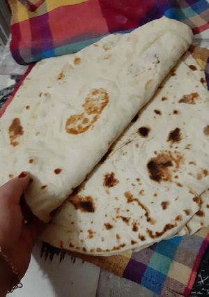 صورة لوصفة خبز الشاورما