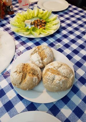 Una foto de Pan de maíz con semillas
