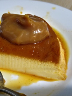 Una foto de Flan casero