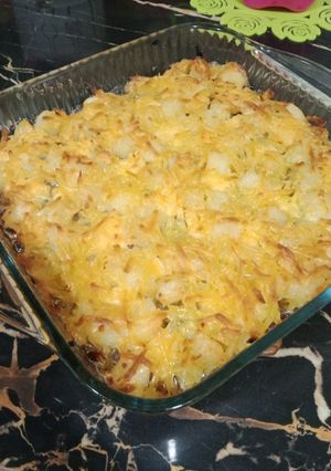 صورة لوصفة غراتان سهل وبنيييييين 😋