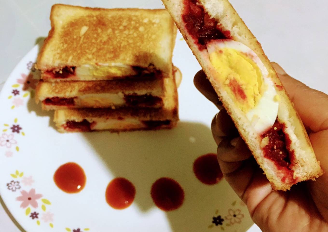 Veg Egg Sandwich