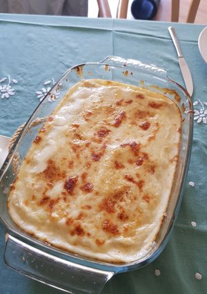 Una foto de Canelones de carne y llanegas negras