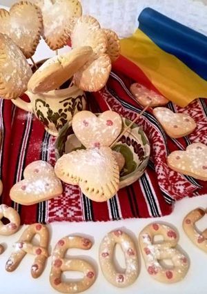 O poză a rețetei Fursecuri - inimioară-acadea-pentru tradiția mea ♥ Dragobete ♥.