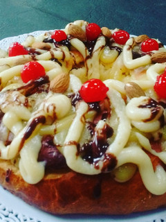 Una foto de Rosca de pascua rellena