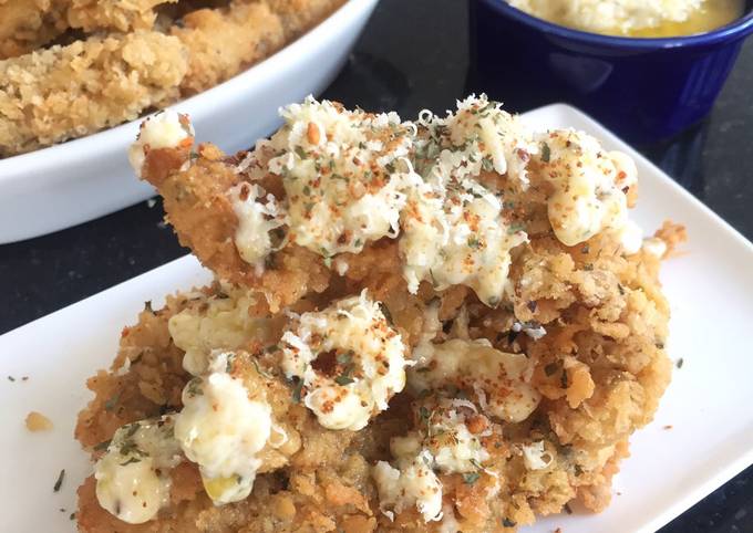 Resep Crispy Chicken Parmesan